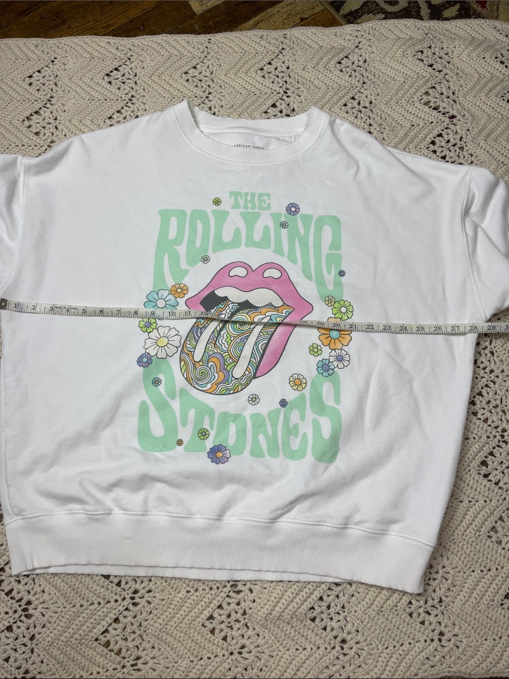 American eagle - Rolling Stones sweatshirt xl - Picture 10 of 16
